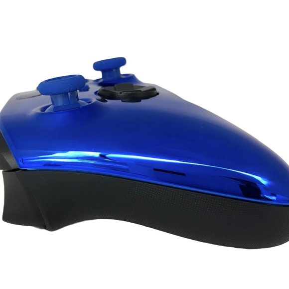 Custom Microsoft Xbox Series X / S Wireless Controller - Glossy Chrome Blue - Picture 7 of 8